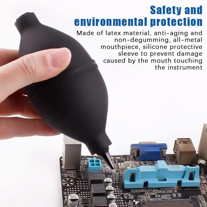 Air Blower Ball Cleaning Pen For Camera Phone Laptop Keyboard Soft Silicone Air Blower Blaster Pump Anti Dust Cleaner Tools 1PC