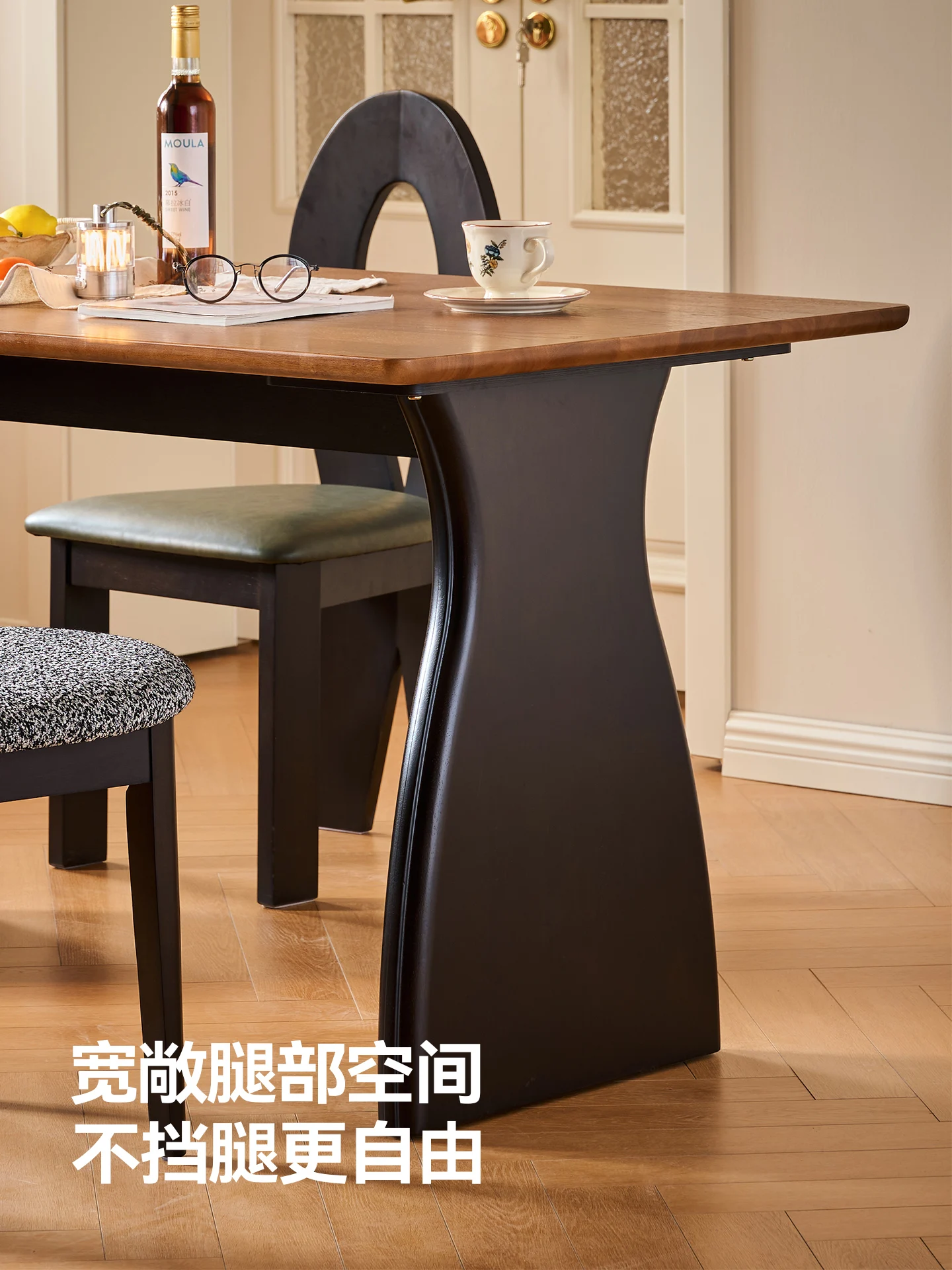 Dining table 2025 new rectangular dining table and chairs