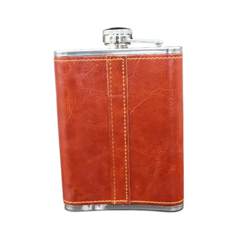 Russian thickened small wine jug stainless steel portable wine bottle half a catty Baijiu personality innovation micro