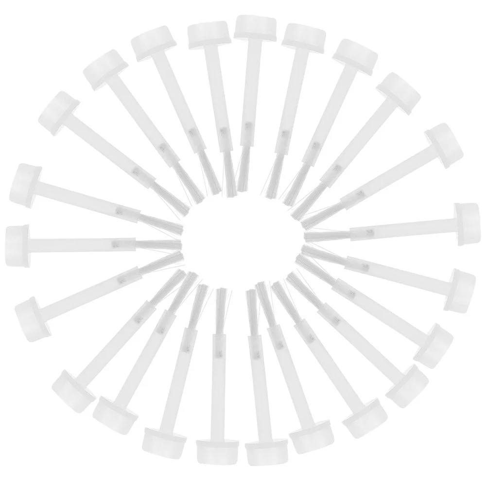 250 قطعة من فرشاة جل طلاء الأظافر، شعيرات ناعمة سهلة التركيب، أداة استبدال فرشاة طلاء الأظافر السائلة #3