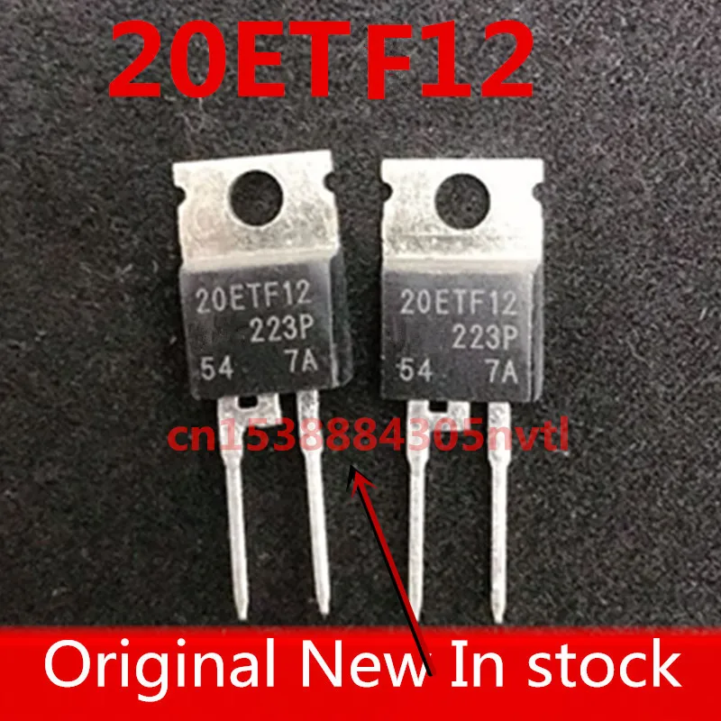 Original 10pcs/ 20ETF12 TO-220-2  1200V 20A