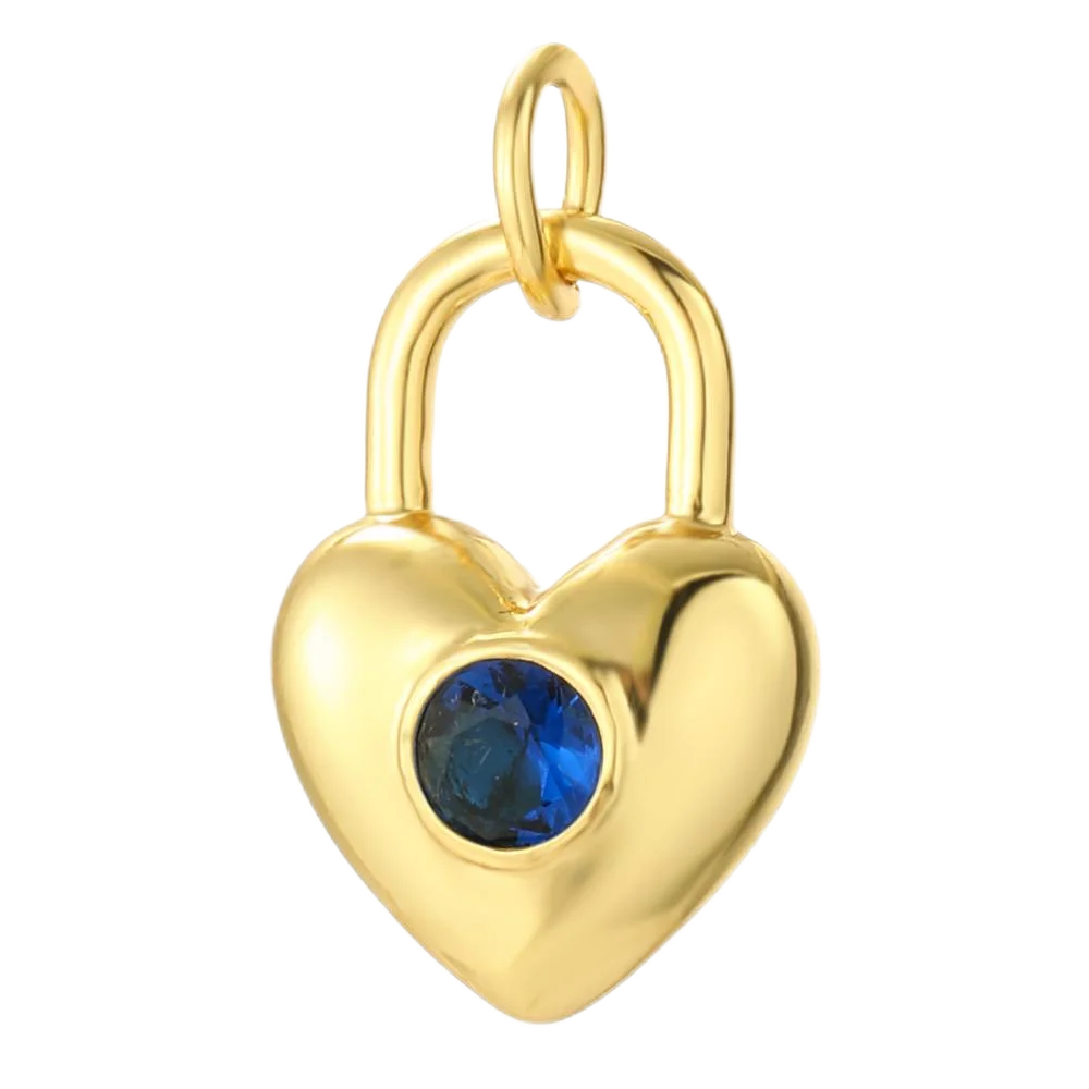 Cute Hearts Charms Diy Earrings Bracelet Necklace Accessories Gold Color Charms for Jewelry Making Supplies Designer image 4