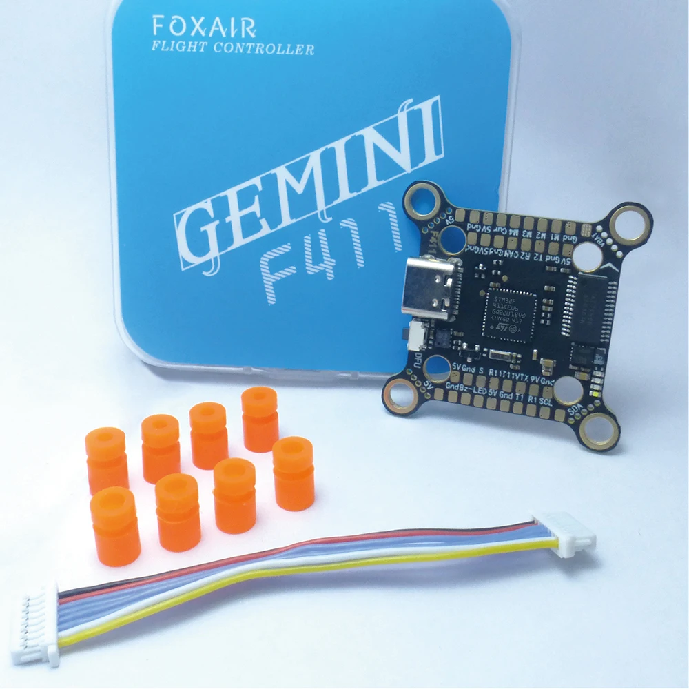 

FOXAIR GEMINI F411 Кроссовер для управления полетом FPV20 30,5 Двойное монтажное отверстие FPV