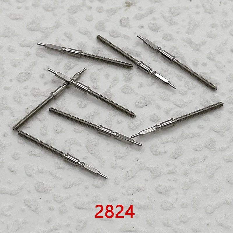 2PCS 4PCS 2824 Movement Crown Stem Suitable For Replacing The Crown Stem In 2824 Movements Stainless Steel Crown Stem