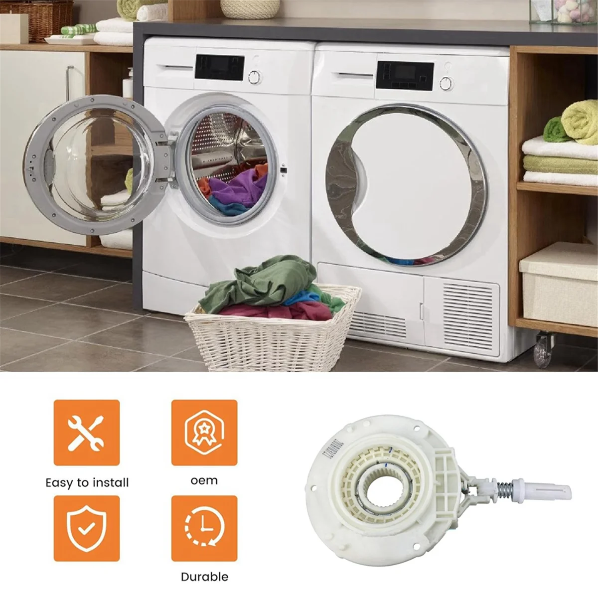 A26p para lg t70ms33pde t60ms33pde máquina de lavar roupa eixo engrenagem da embreagem separador nível água peças reposição