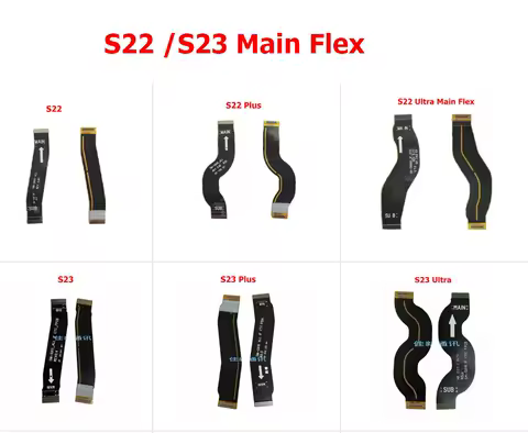 10Pcs Main Board Connector Motherboard Flex Cable For Samsung Galaxy S20 S21 S22 Ultra S23 S24 Plus