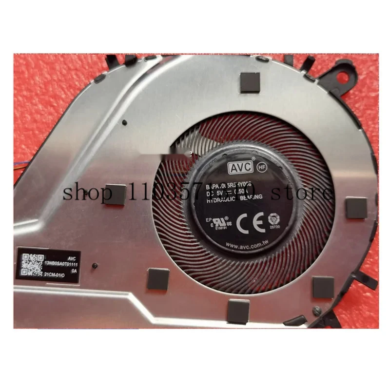 New Original For Zenbook 14 Ultralight UX435EAL U4800EGL Laptop CPU Cooling Fan BAPA1005R5HY006 100% Tested Fast Ship