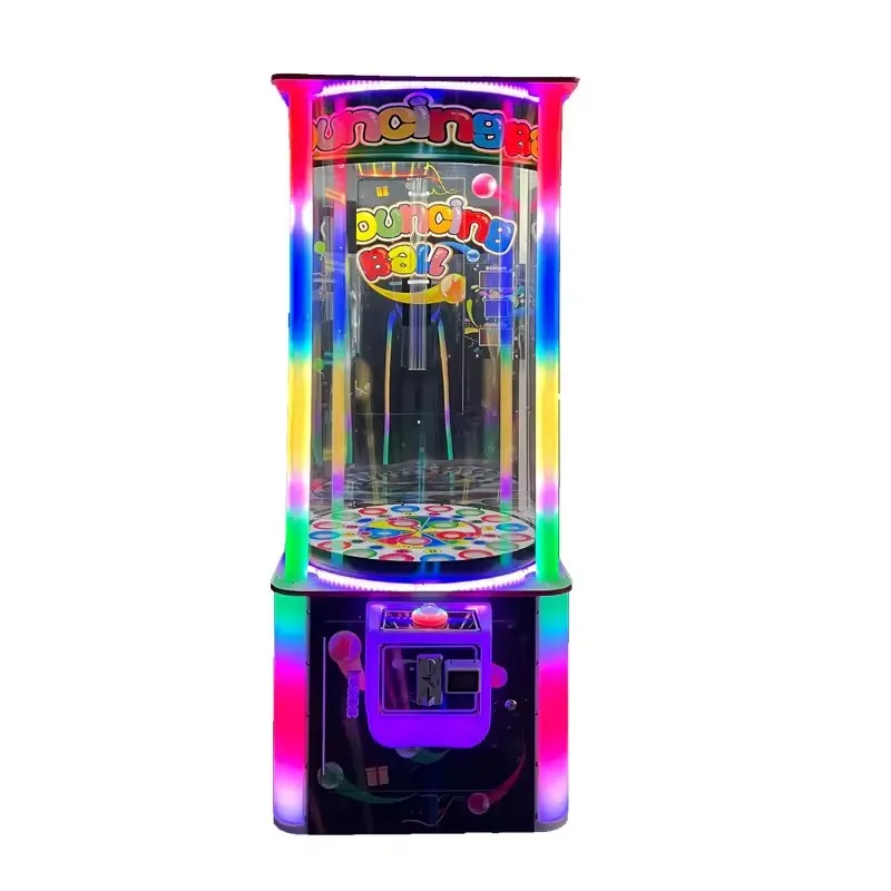 Wholesale New Product Lottery Vending Machine Bouncing Beads and Twisting Egg Machine  Capsule Machines Token