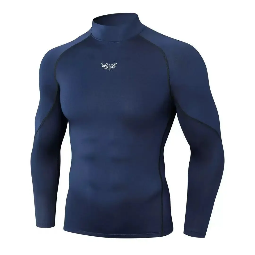 Men Sport T-shirt Quick Dry Bodybuilding Running Shirt Long Sleeve Compression Top Gym T Shirt Men Fitness Tight Men Underwear view 4