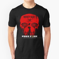 Free Fire Booyah T Shirt 100% Cotton Free Fire Booyah Booyah Free Fire Gamer Booyah For Boy Free Fire Freefire Hero Free Fire