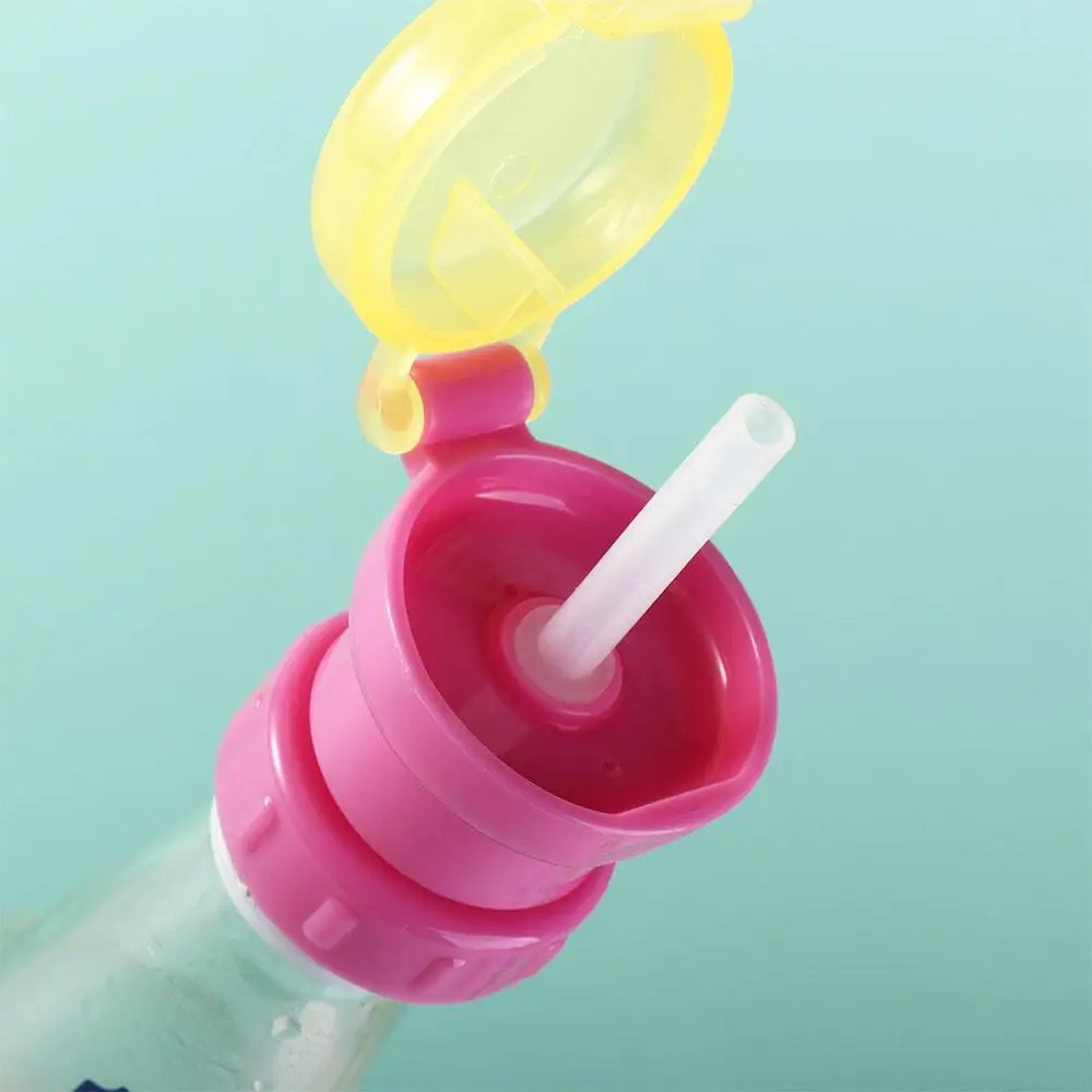 Mit Stroh Twist Abdeckkappe Silikon Stroh Flasche Ersatz Deckel Trinkrohr Wasser Flasche Kappe Fütterung Drink
