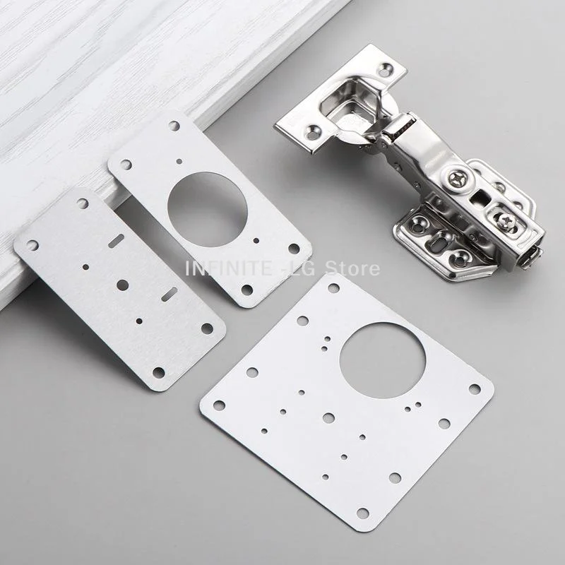 4Pcs/Set Hinge Repair Kit Furniture Door Hinge Repair Piece Used For Cabinets Wardrobes Shoe Cabinet DoorsINFINITE -LG