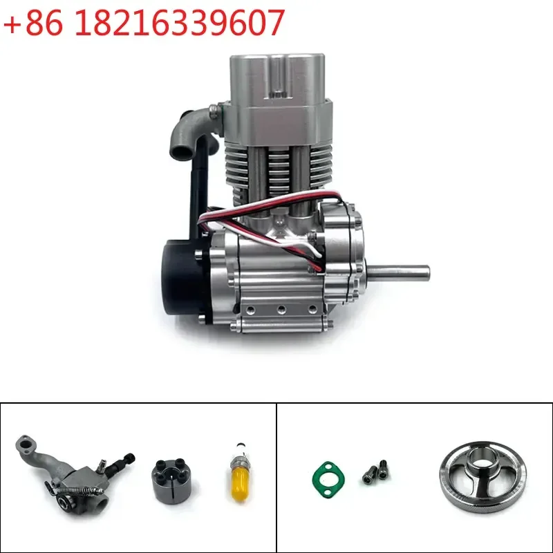 TAO Four Stroke Engine Model 8cc Vertical Single Cylinder Air Cooled Internal Combustion Engine GS-DK01 Mixed Fuel Model