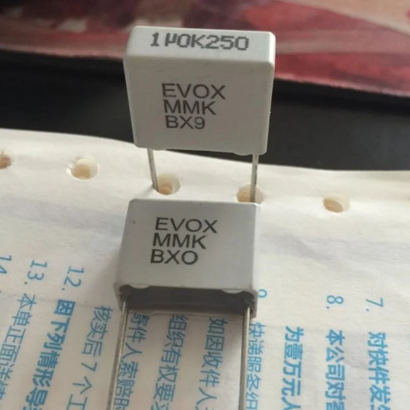 

5PCS RIFA EVOX MMK 0.1UF 250V 104 crossover audio copper pin non-polar capacitor