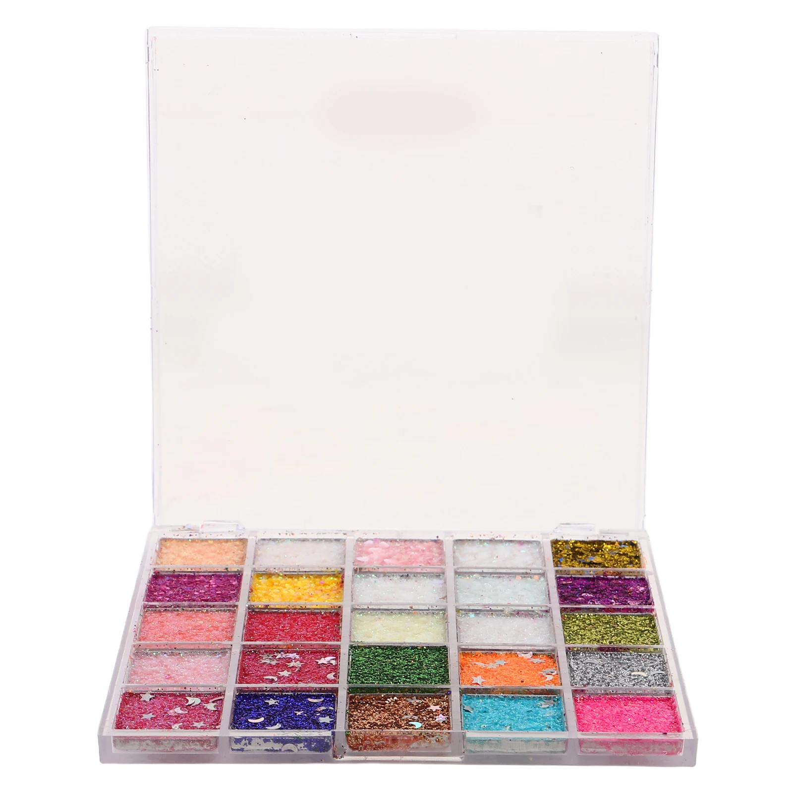 

Eyeshadow Palette Bright Colorful Shimmer Eye Shadow Long Lasting Waterproof Pressed Powder For Stage