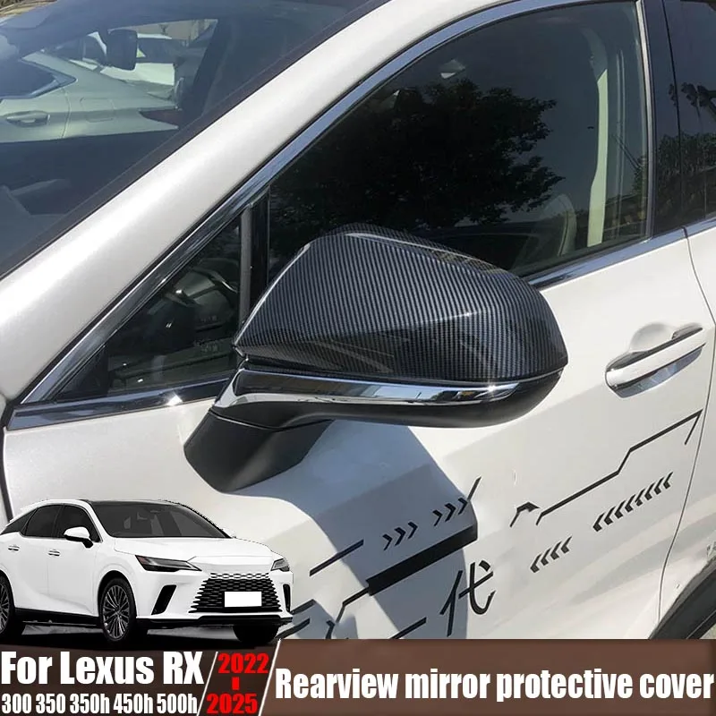 

Защитная крышка зеркала заднего вида, модифицированные товары для наружного украшения автомобиля для Lexus RX 300 350 350h 450h 500h 2022-2025