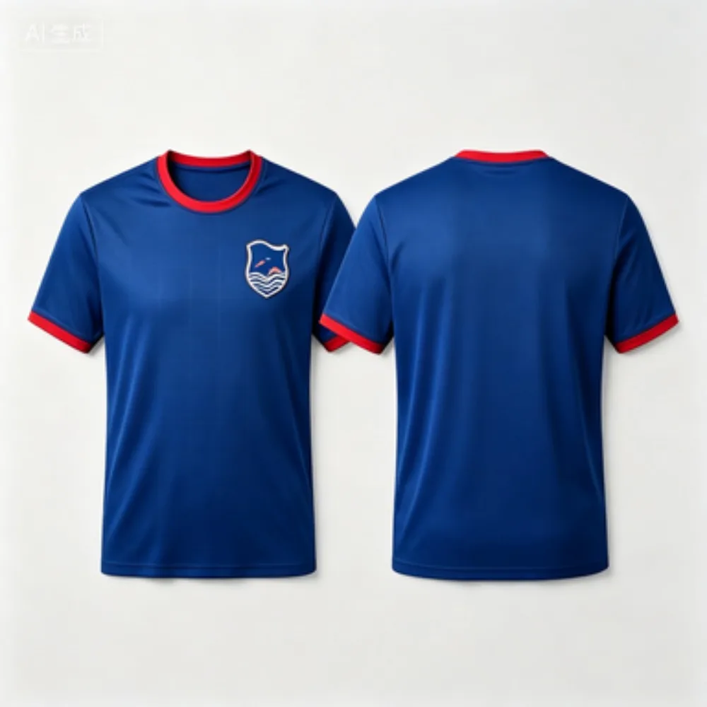 Men's and women's universal football jersey - logo short-sleeved football shirt - breathable - sports field top