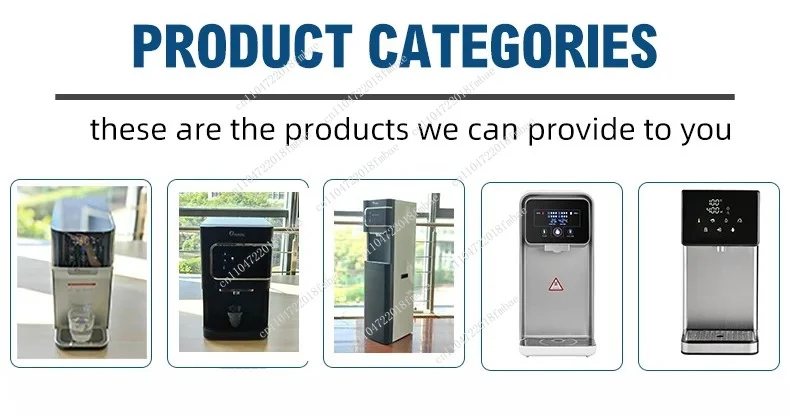 Chinese Bottleless Plastic Countertop Electric Instant Hot And Cold Water Cooler Filter Purifier Water Dispenser