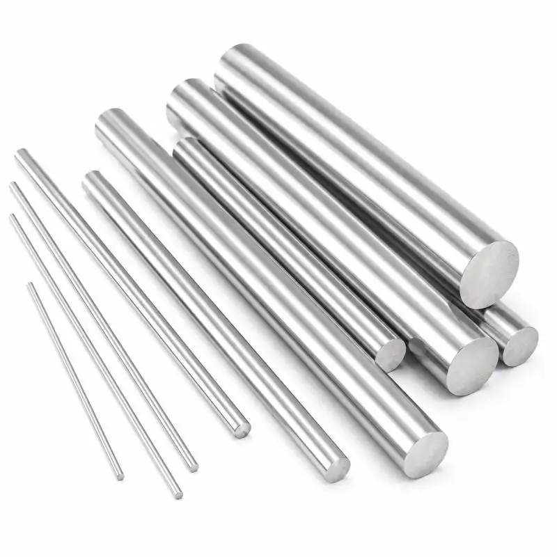 1/5pcs  Stainlesss Steel Solids Round Rod 125~330mm Lathe Bar for DIY Craft Tool Diameter 2/2.5/3/4/5/6/8/10/14/15 mm