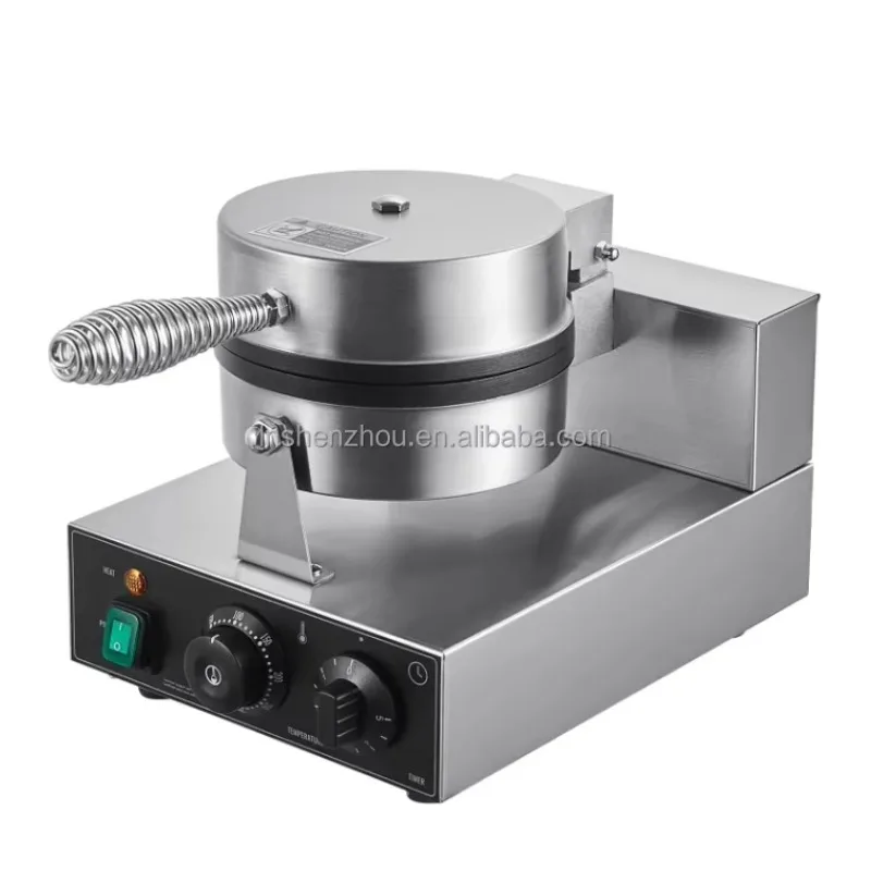 Commercial Waffle Maker, Waffle Baker Machine, Handle, For Restaurant Bakery Snack Bar Family