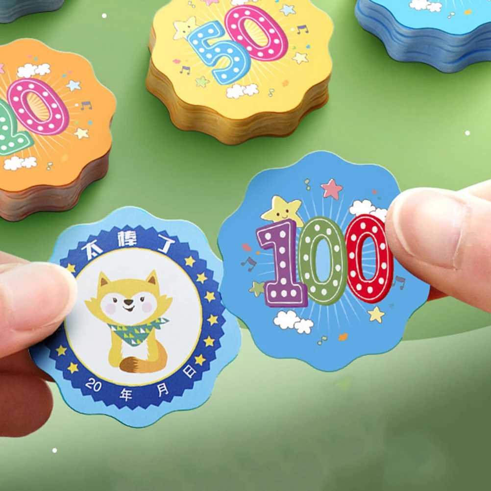 

700pcs Flower Reward Stickers Motivational Incentive For Punch Cards Classroom Behavior Management Tools Encouragement