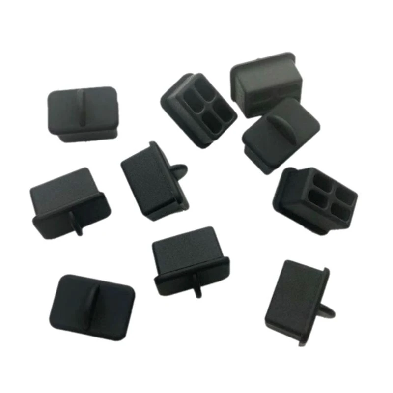 10pcs RJ45 Dustplugs Ethernet Hub Port RJ45 SFP Fiber Anti Dust Cover Cap Protector Plug for Computer Router Switch Female Port