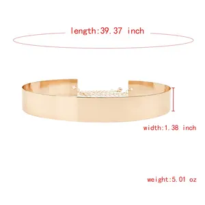 8 main sales gold belts for party dresses - №4