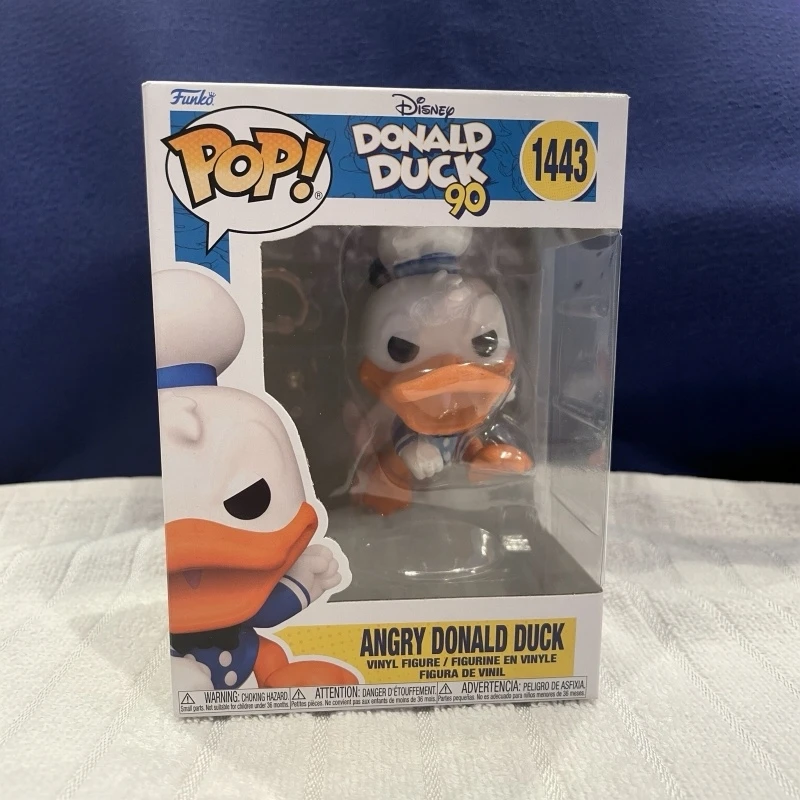 Funko Pop! Original Disney Donald Duck Angry Donald Duck #1443 Vinyl Figure Collectible Model Desktop Decor Toys Gift for Fans