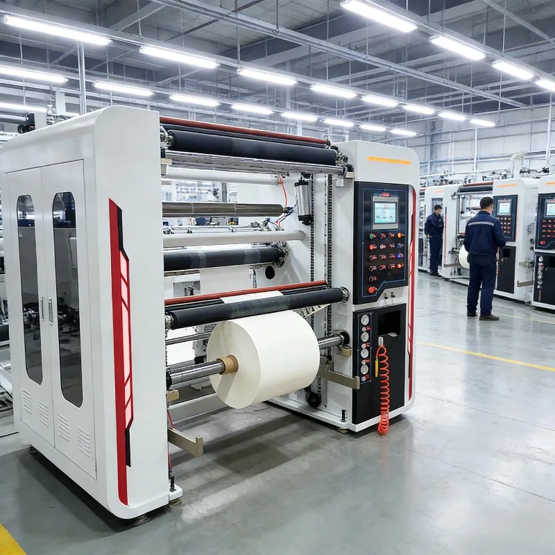 Up to Date Styling Center Surface Rewinding and Pvc Mdf Edge Banding Tape Die Cutting and Slitting Machine