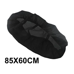 Motorcycle Scooter Seat Cover Electric Breathable Motorcycle Accessories 3D Mesh Protection Anti-skid Pad Heat Insulation Seat