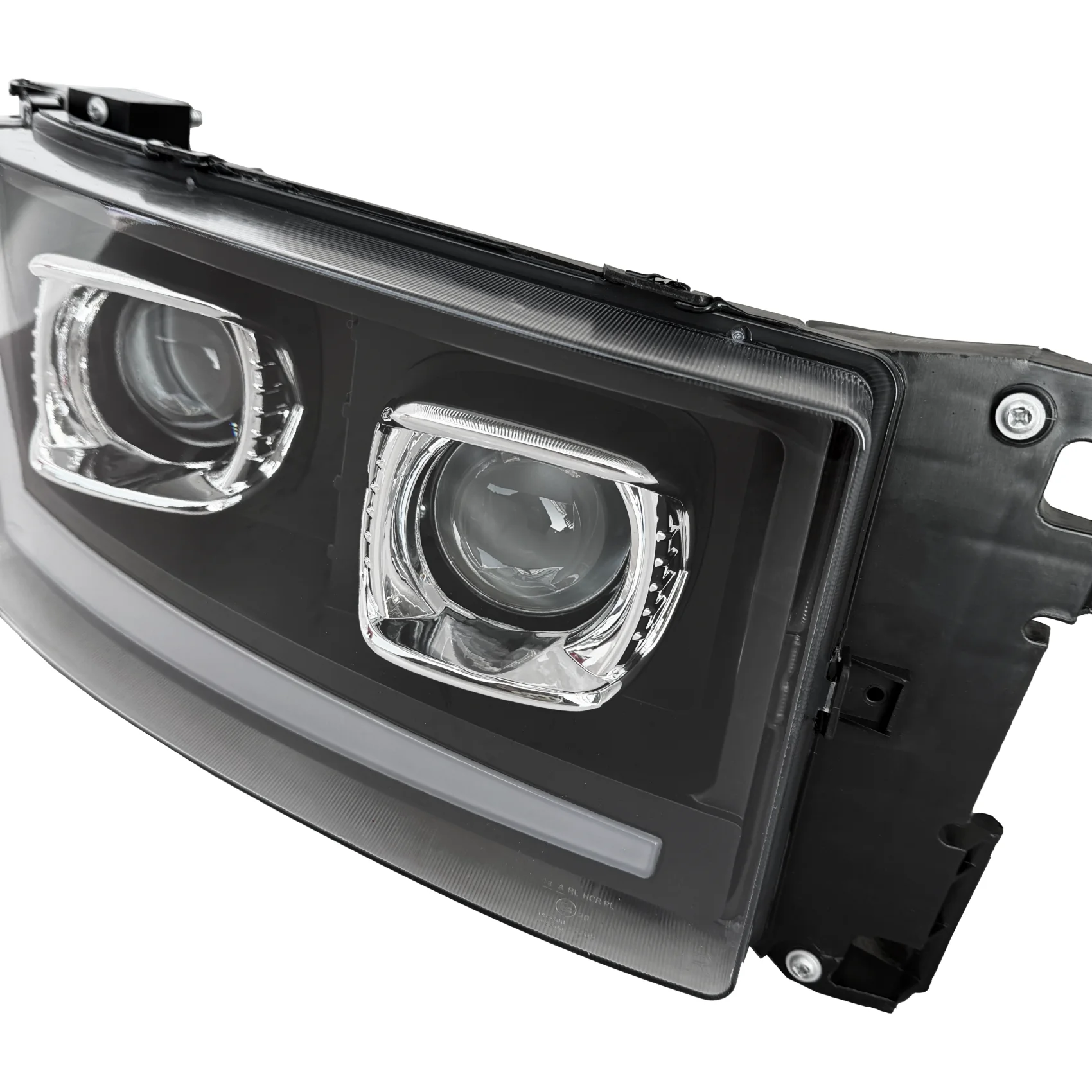 1 Pcs 24V Projector LED Headlight Compatible with SCANIA P/G/R/T/4 Series EURO Truck Modified LED 2008-2017 With E-MARK