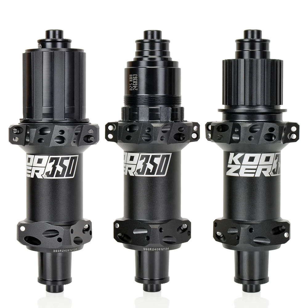 

Koozer 350 Road Bike Rear Hub 40T 60T Ratchet HGR XDR MSR 8 9 10 11 12s 24H 5x130mm Rim Brake Straight Pull Bike Parts Hub