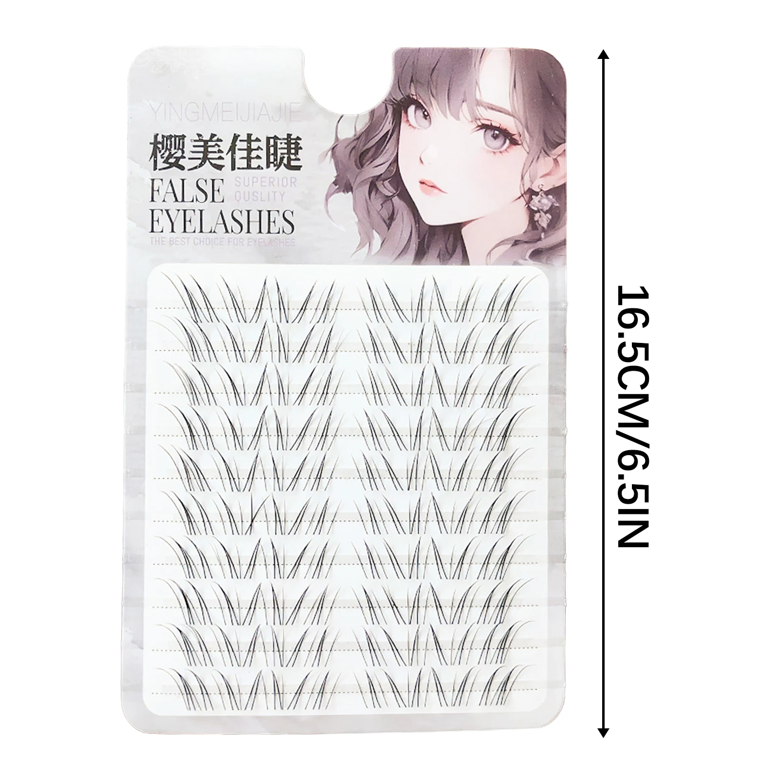 ขนตาปลอม DIY ต่อขนตา ให้ลุคธรรมชาติ น้ำหนักเบา ขยายดวงตา ขนตาปลอมสำหรับแต่งหน้าคอสเพลย์ประจำวัน อุปกรณ์เครื่องสำอาง