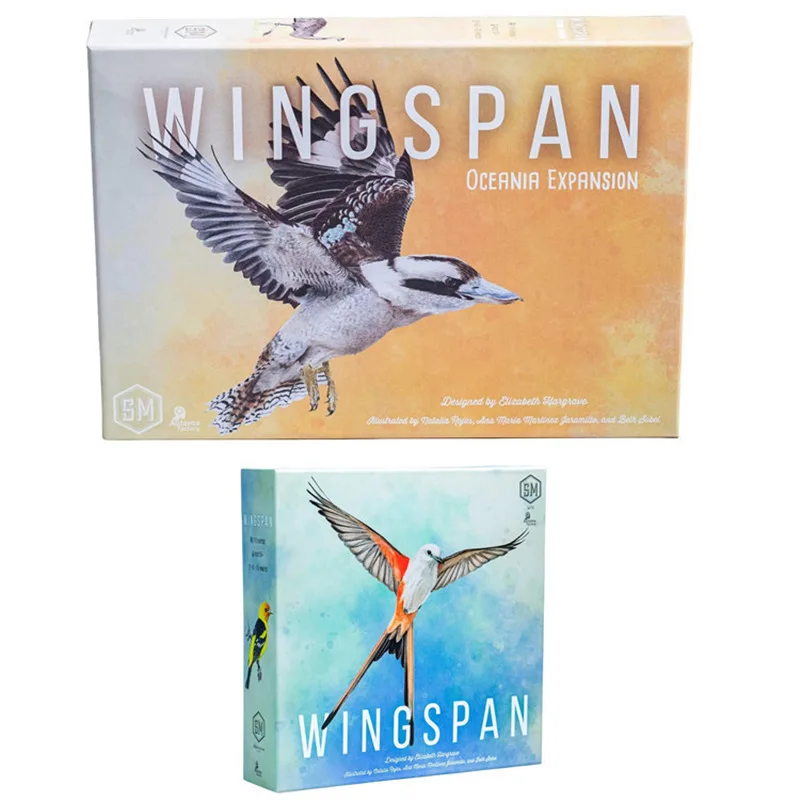 Wingspan Game 2018 Version Spread your wings and fly Hummingbird board game Swift Start Pack