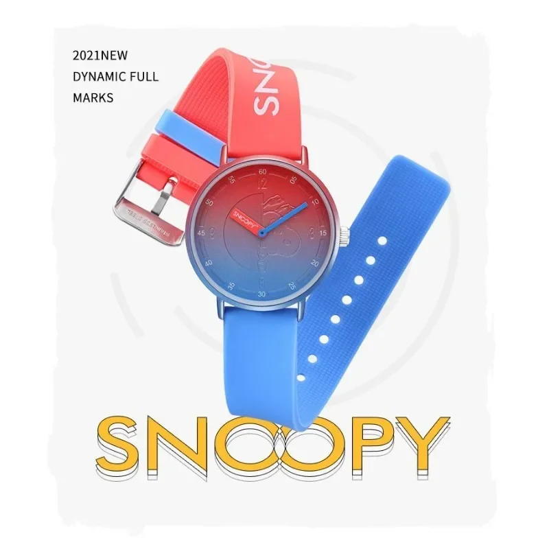 Genuine Snoopy Watch Boys Girls Student Waterproof Electronic Quartz Watches