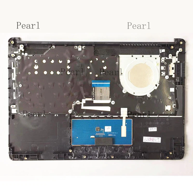 S  For HP 14-CM 14-CK C Shell with Keyboard Touchpad Palm Rest Black L23239-001