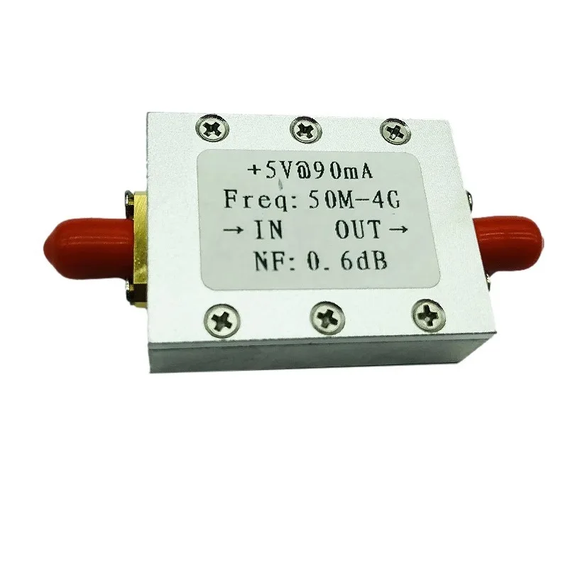 Ultra Low NoiseNF=0.6dB High Linearity 0.05-4GBroadband Amplification LNA Input ต่ําสุดโมดูล RF