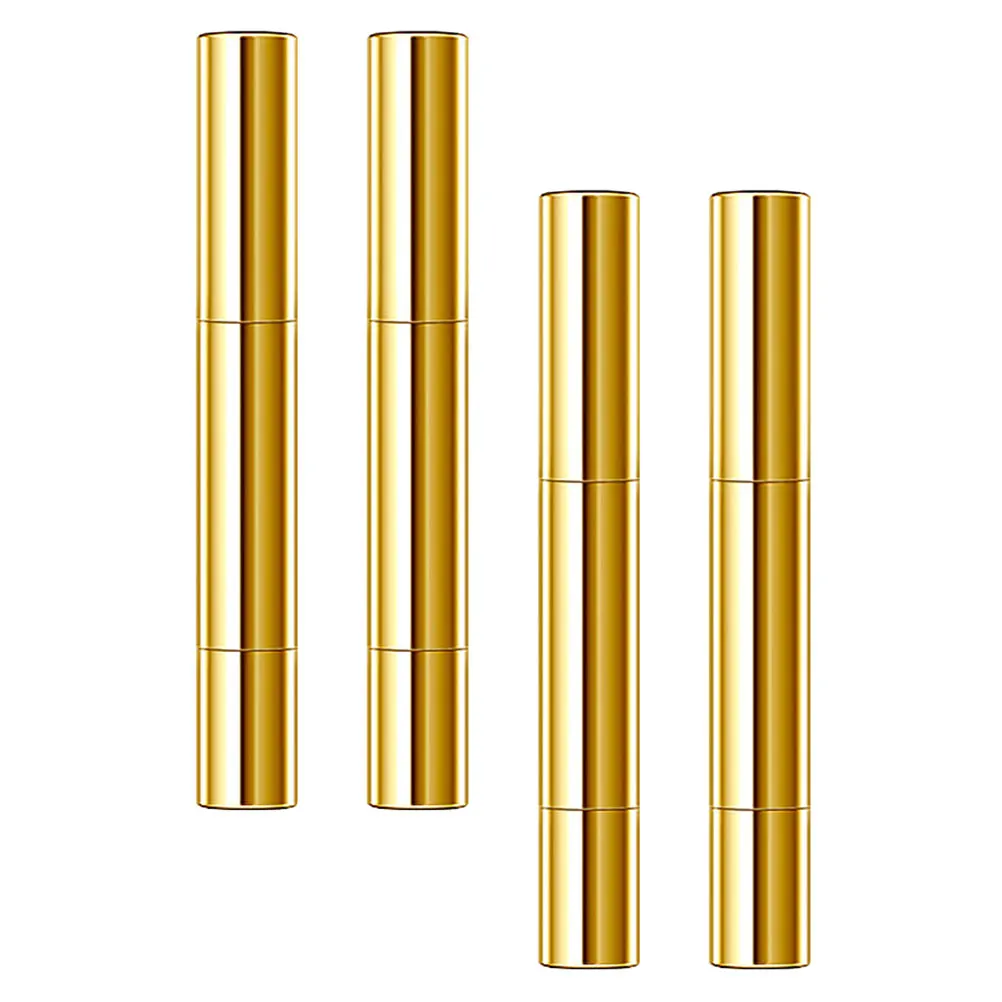 

4 Pcs Makeup Pen Concealer Nail Oil Polish Tubes Whitening Lip Container PP Eyelash Growth Liquid Travel Empty Pens
