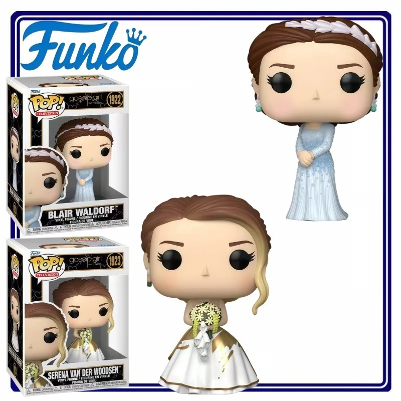 

FUNKO POP Gossip Girl Blair Waldorf Serena Van Der Woodsen Vinyl Figure Collectible Desk Display Decor Gift for TV Series Fans