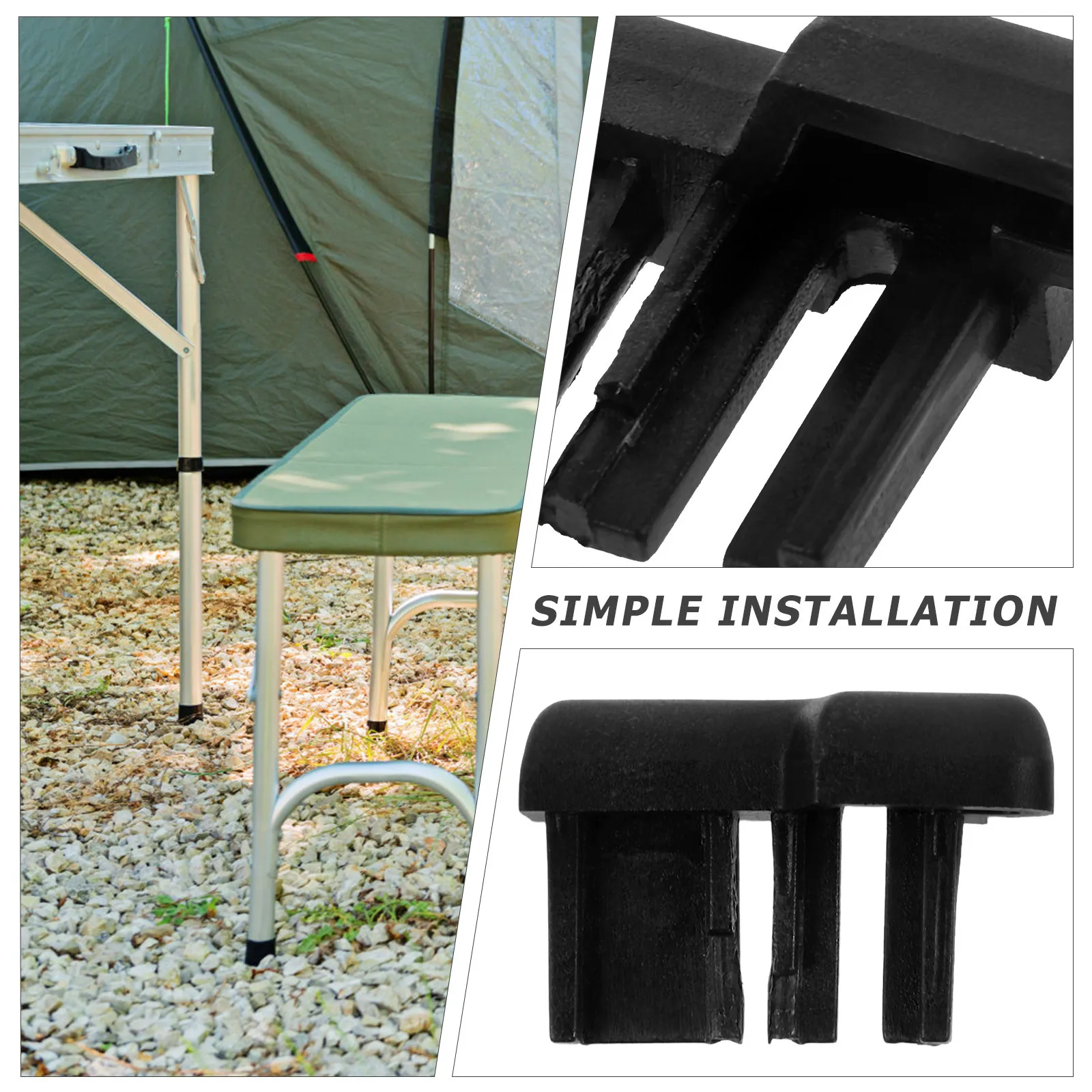 

2Pcs Table Leg Protector Folding Table Leg Pads Rv Accessories Floor Protectors Furniture Feet Protectors