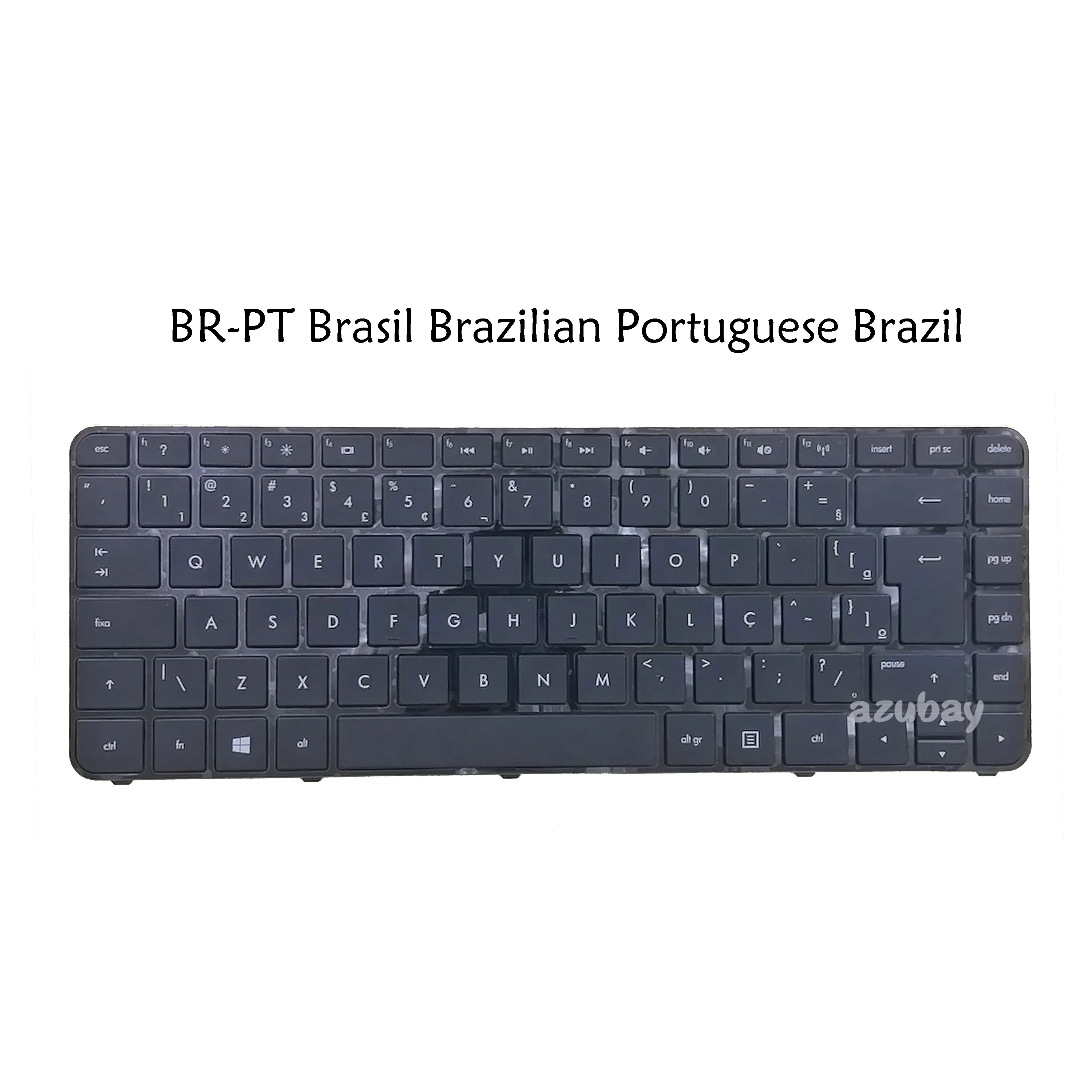 Brazil Portuguese Laptop Keyboard For HP Pavilion 14-b 14-b060br 14-b065br 14-b080br 14-b085br 14-b090br 697904-201 696276-201