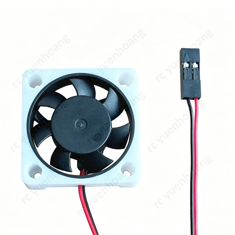 For Digital VTX Cooling Fan 20x20mm/25×25mm Mounting Spacing Heat Dissipation Modified Parts Compatible with DJI O4 Air Unit