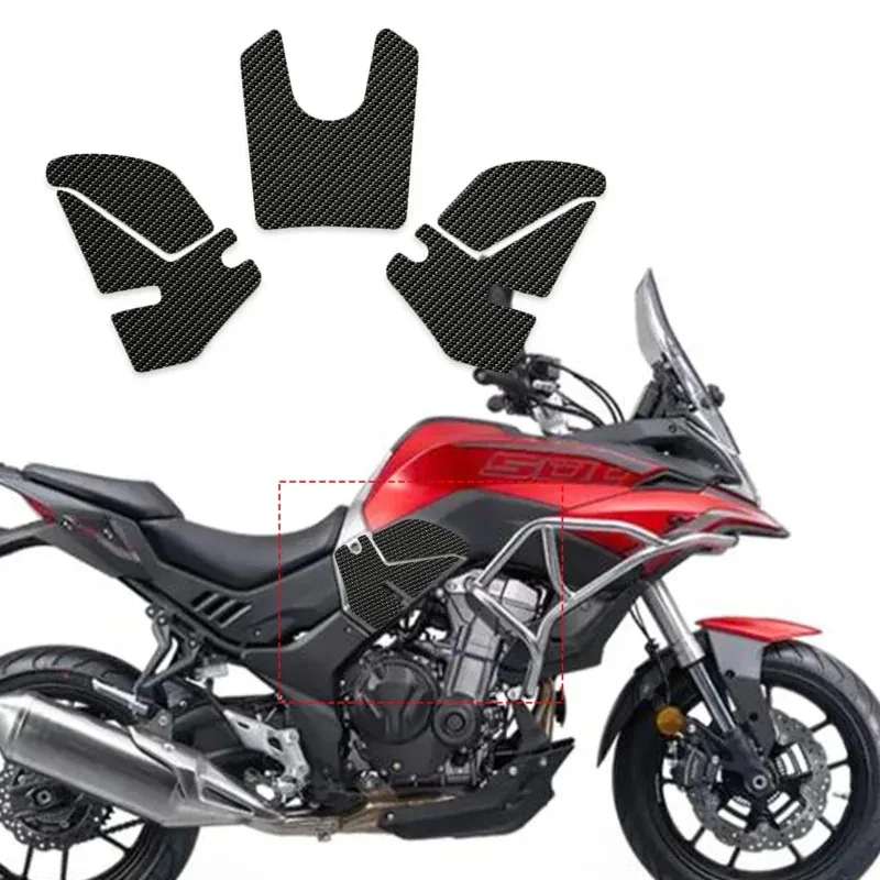 For Loncin Voge 500DS DS500 NEW Motorcycle Tank Pad Protector, Waterproof Sticker, Sticker, Gas Knee Grip, Side Traction