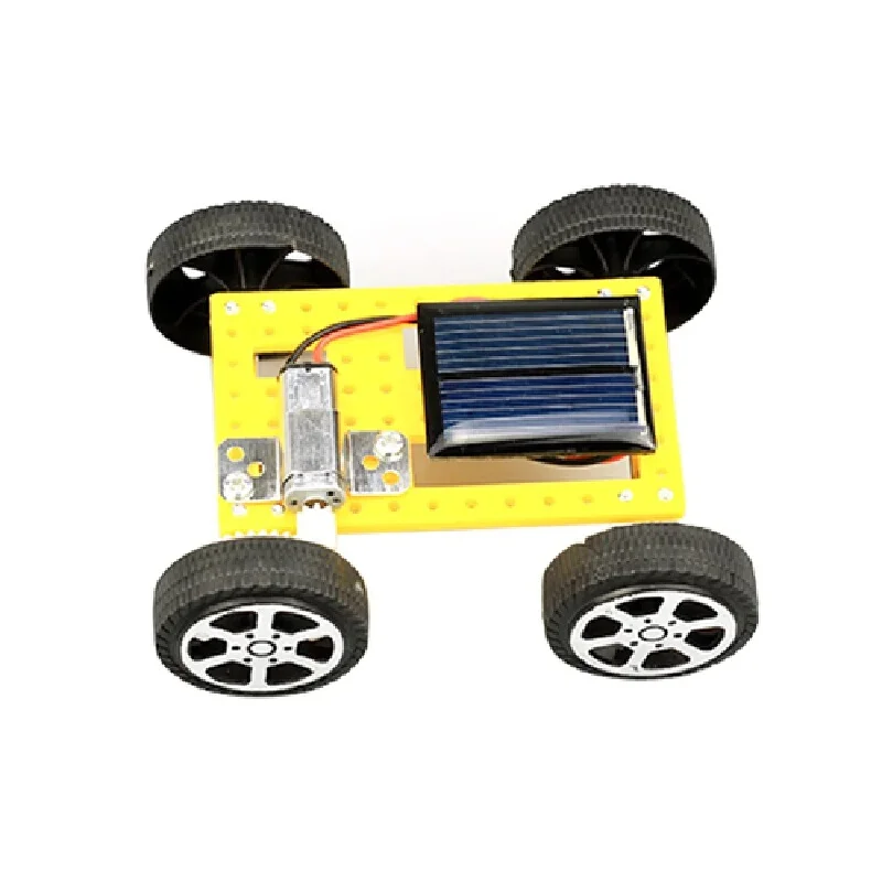 DIY Mini Solar Powered Toy Car For Kids Solar Power Toy Assembled Energy Powered Car children's toys Kids Novelty Gift