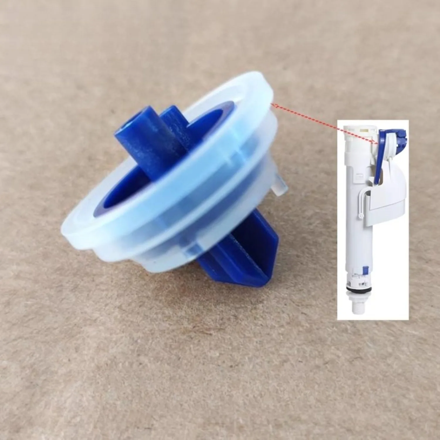 

Toilet Cistern Seal Ring Inlet Valve Refill Valve Parts Silicone Gasket Stop Water TYP380 Compatible with GEBERIT Repair Kit