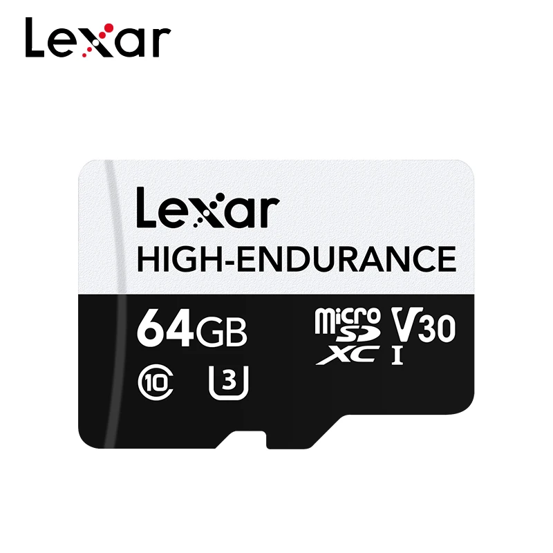 Высококачественная карта Micro SD Lexar, 32 ГБ, 64 ГБ, 128 ГБ, 1080p, Full-HD, 4K, карта памяти TF для видеомониторинга, видеорегистратора, камеры безопасности
