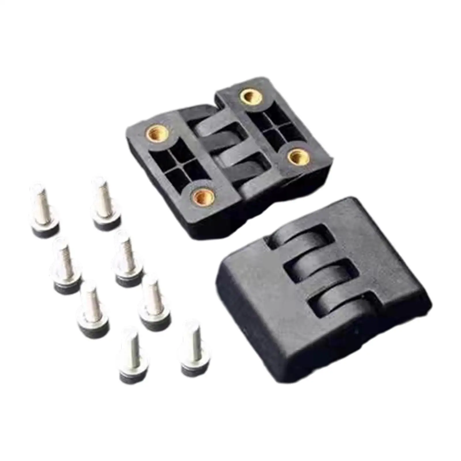 2 Pieces Motorcycle Rear Hinges Tail Box Hinges Spare Part Replacement Easy to Install Accessories for Side Box