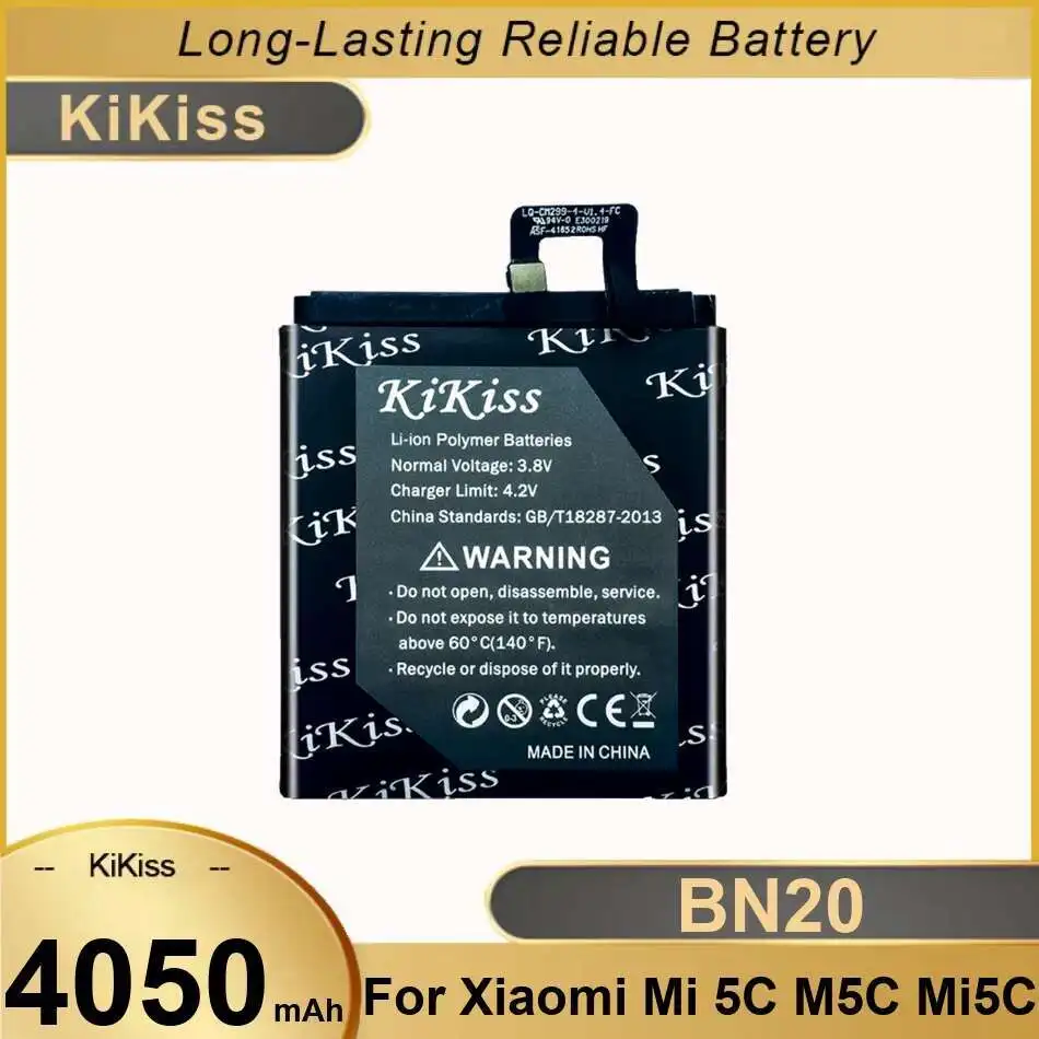 

Mobile Phone Battery High-Capacity For Xiaomi MI 5C M5C Mi5c Long Lasting BN20 4050Mah