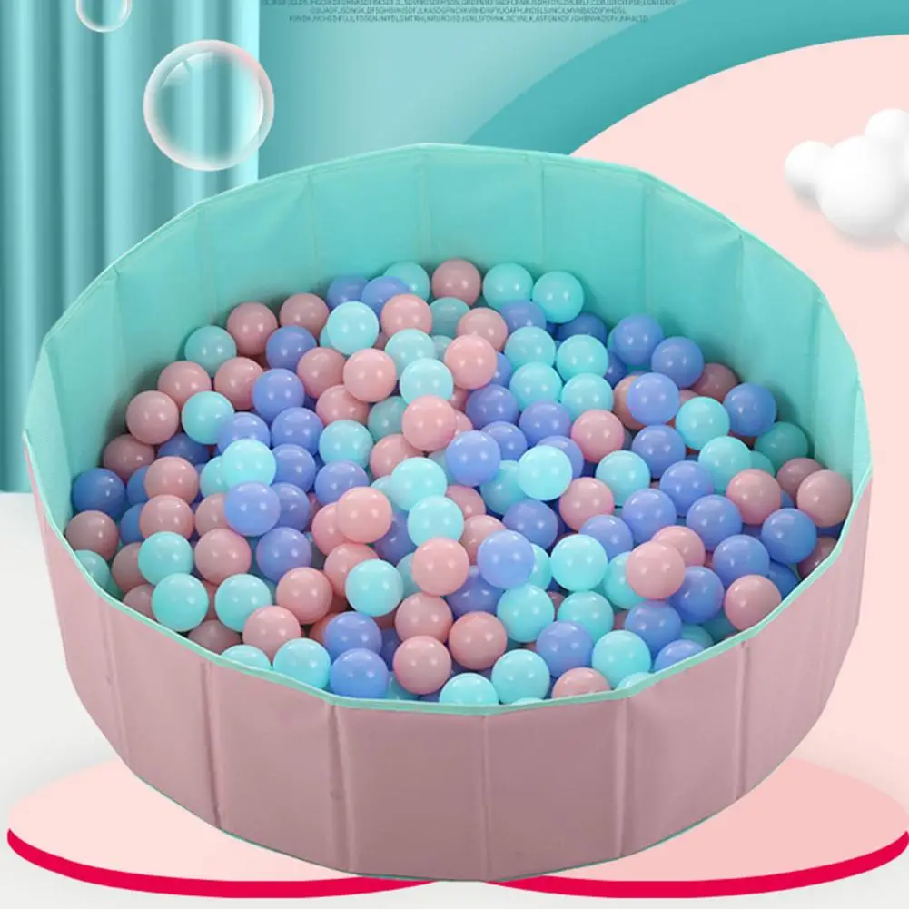 100Pcs Ball Pit Balls Funny Long Life Span Toy Balls Harmless Plastic Boys Girls Mixed Colors Ocean Balls Pool Accessories