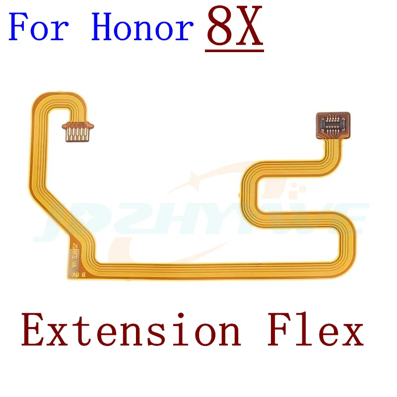 Original For Honor 8 Lite 8X 8lite Fingerprint Sensor Scanner Touch ID Connect Motherboard Home Button Extension Flex Cable